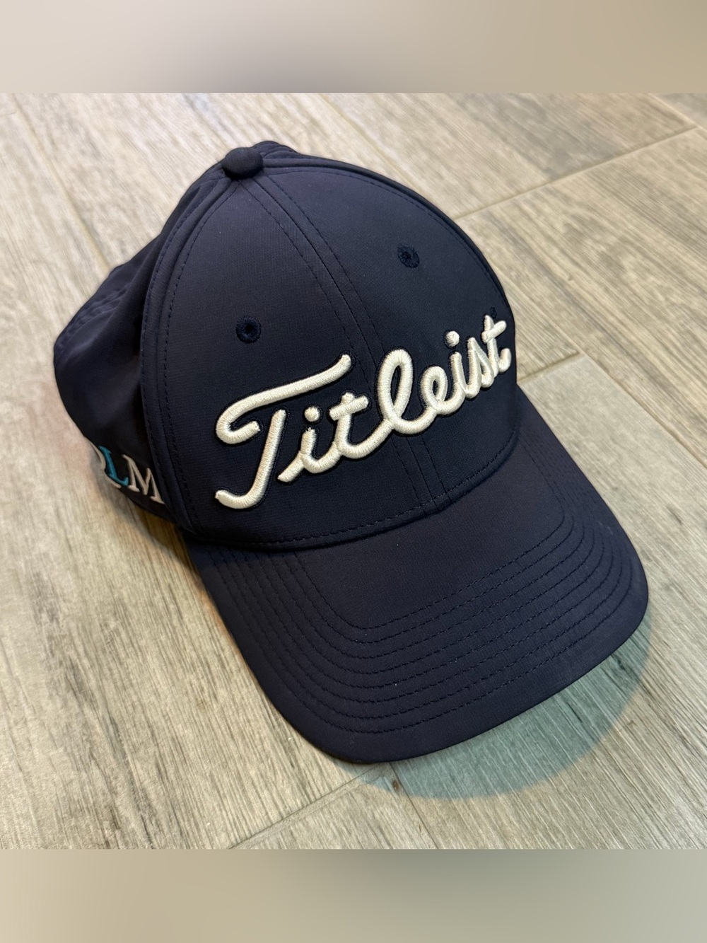 Titleist Pro Navy Blue Back Adjustable Golf Hat Cap Athleisure